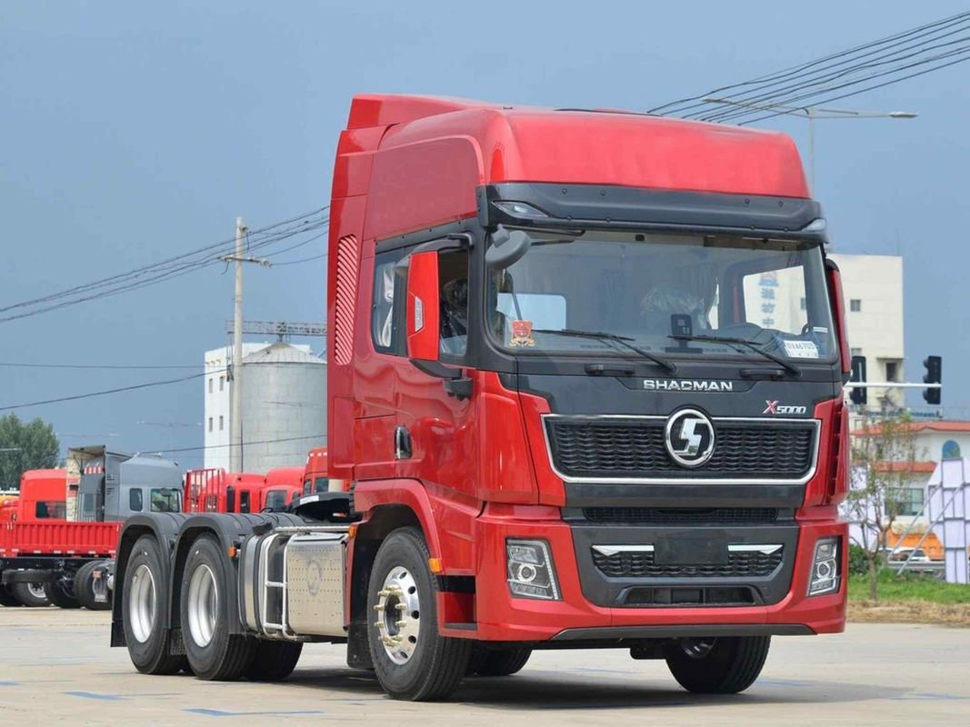 pl158690492 red shacman x5000 tractor truck 6x4 430hp eurov head tractor