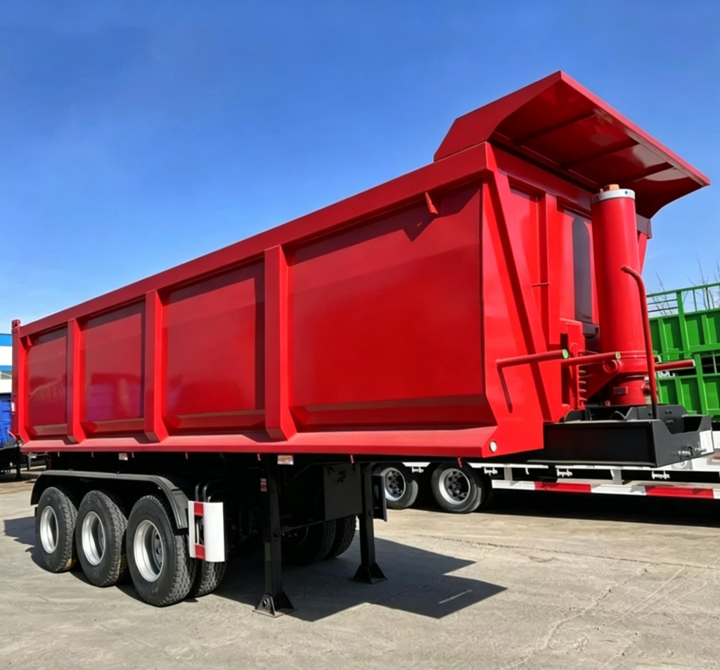 Curtain-side Semi-trailer (Sample)